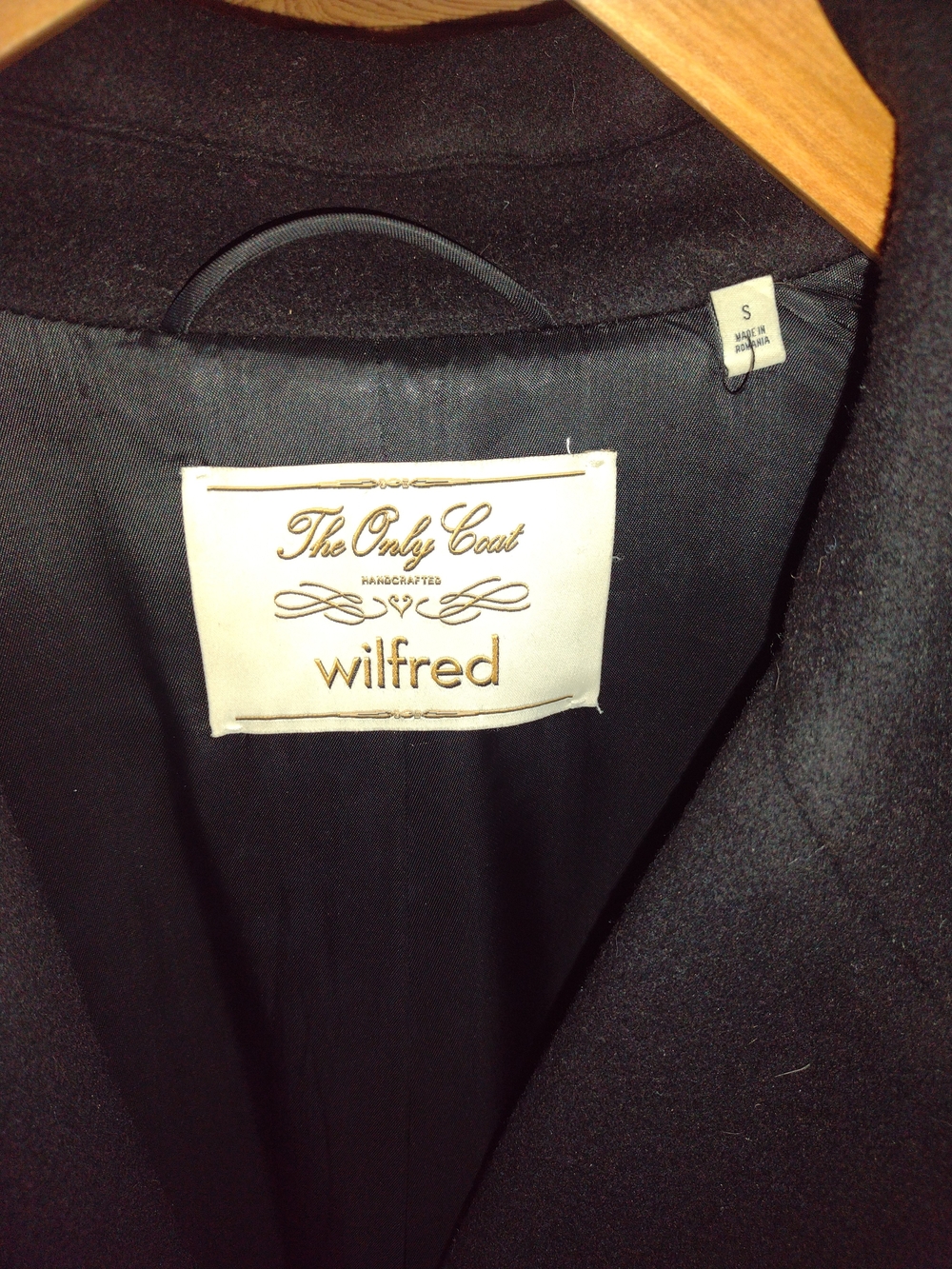 Aritzia The Only Coat - Wool Cashmere - Picture 3 of 12